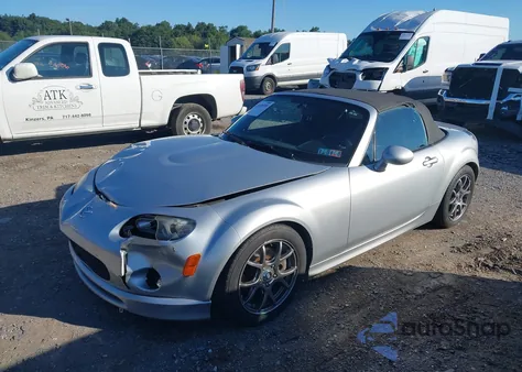 2007 Mazda Mx-5 Miata from USA, damaged, VIN JM1NC25F770138151
